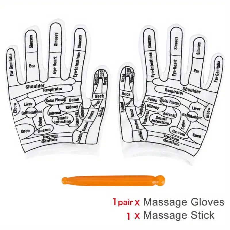 Acupressure Reflexology Massage Gloves