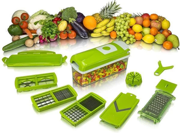 SnapChop™ 12 in 1 Vegetable Chopper Nicer Dicer