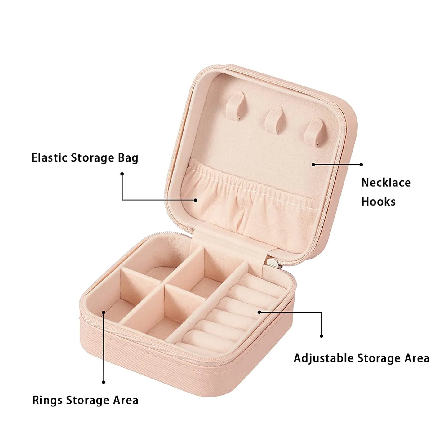 Cute Jewellery Organizer Box- Travel & Purse Friendly