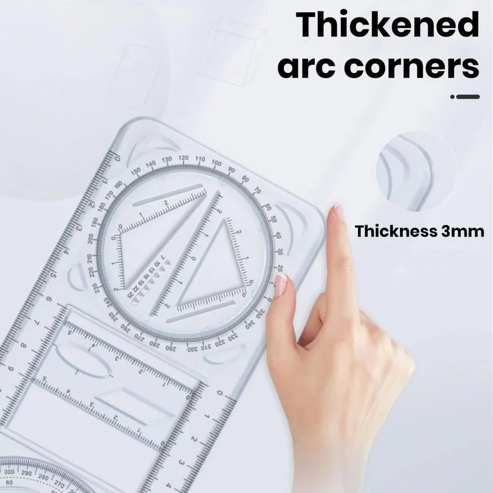 All in one - Multifunctional Geometric Ruler.g (Buy 1 Get 1 Free).g