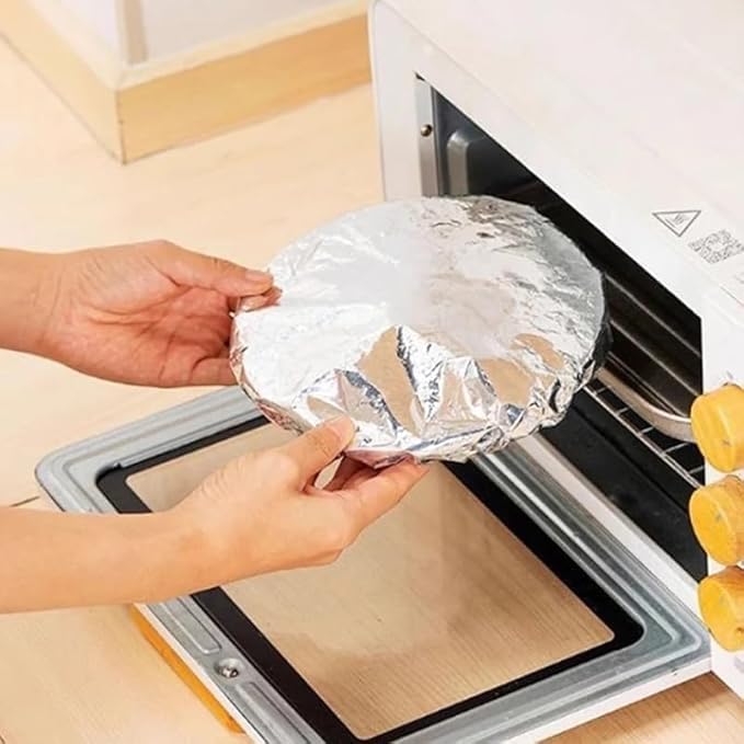 Aluminium Food Cover Foil Wraps- Stretchable & Reusable-.g