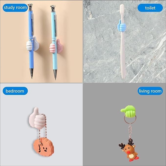 Creative Thumbs Up Shape Wall Hook Holder .g