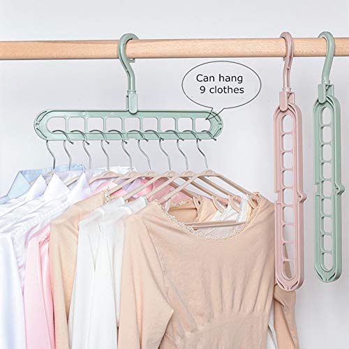 COMBO🔥-9 in 1 Multi section Hanger + 5 layer hanger (2 each- Total 4 Hangers)