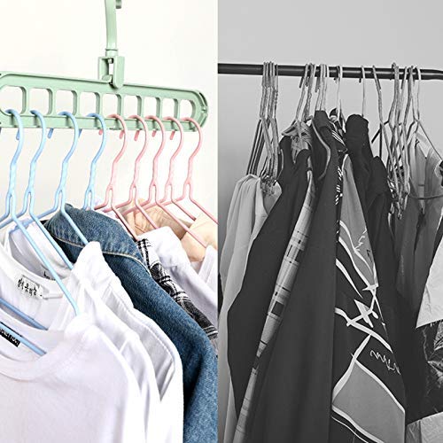 COMBO🔥-9 in 1 Multi section Hanger + 5 layer hanger (2 each- Total 4 Hangers)