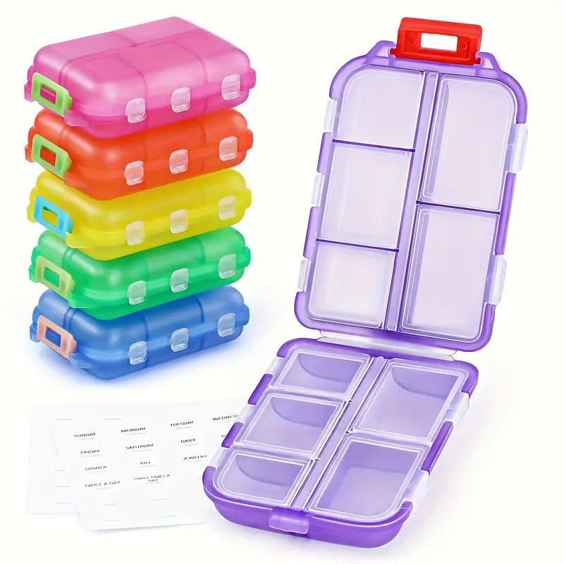 Recommended by Doctors 7-Day Pill Organizer - Dustproof & Moisture-Proof (BUY 1 GET 1 FREE).g