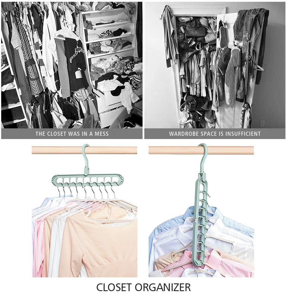 Space Saving 9 in 1 Hanger- .g