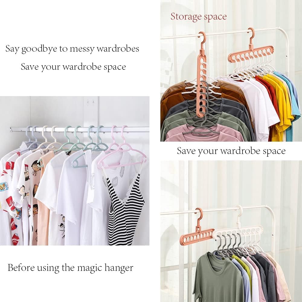 Space Saving 9 in 1 Hanger- .g