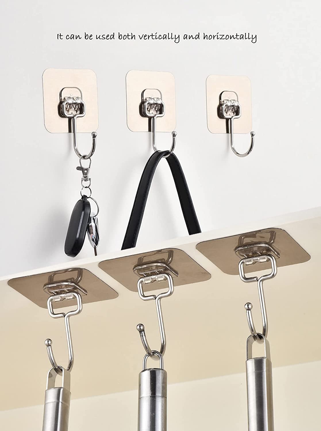 Premium Adhesive -Golden Hanger Hooks .f