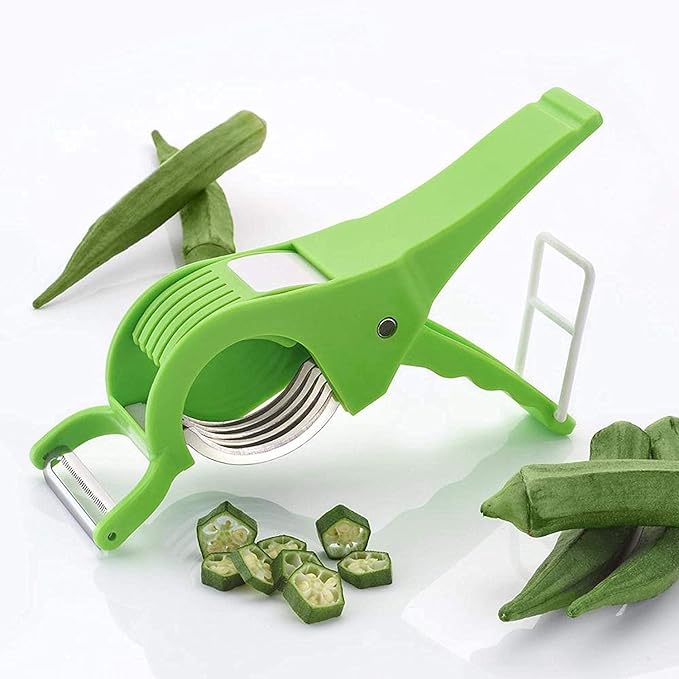 Kitchen Cutter Combo🔥- 5 Blade Scissors + Vegetable Cutter