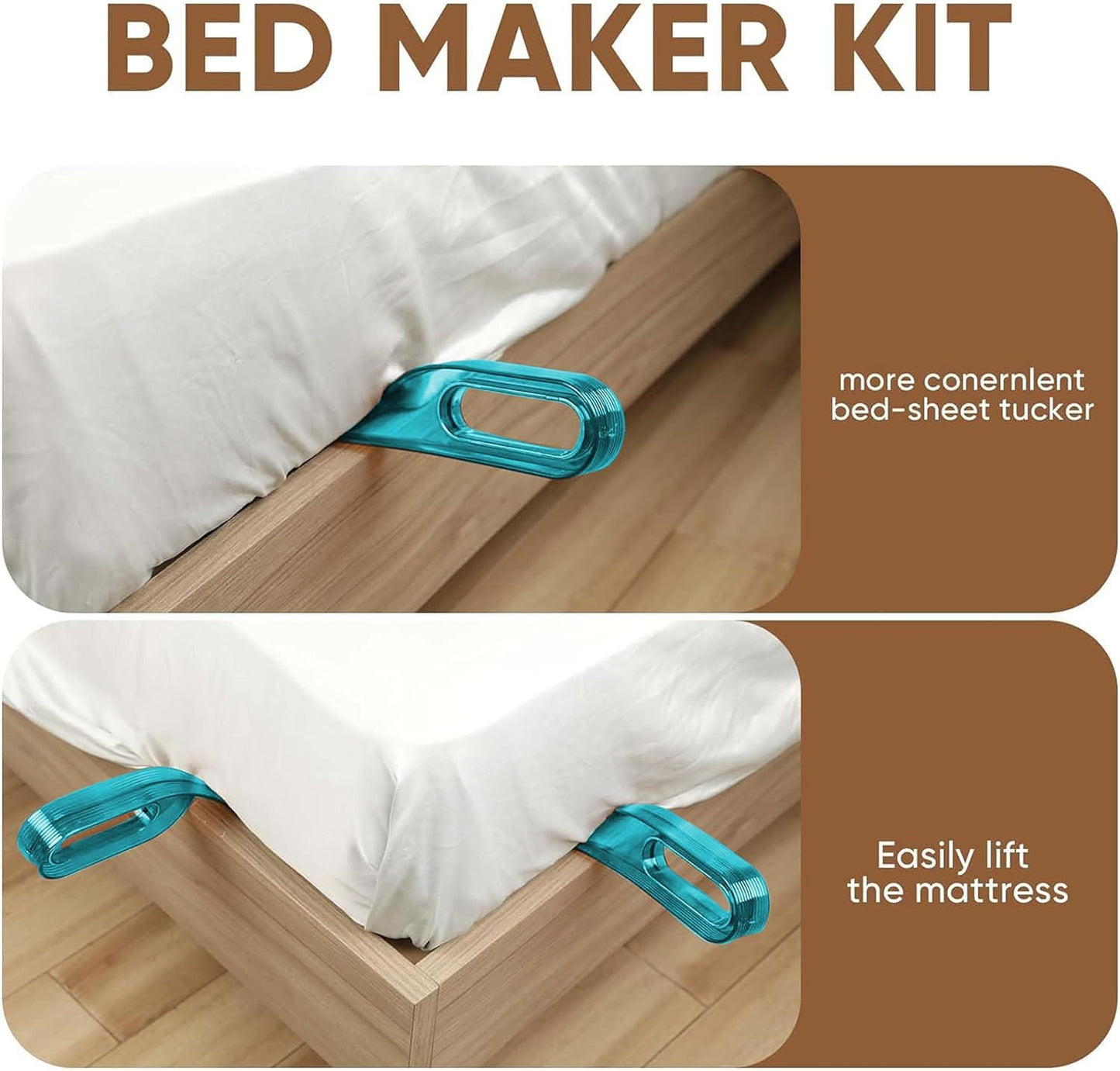 Bedsheet Tucker & Mattress Lifter Tool- .f