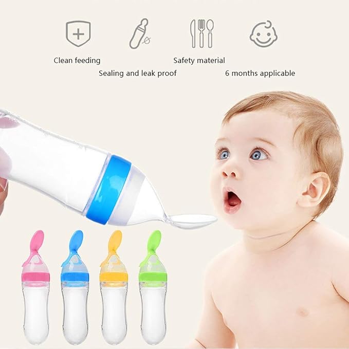 Baby Feeder Bottle- Squeeze and Sip g.