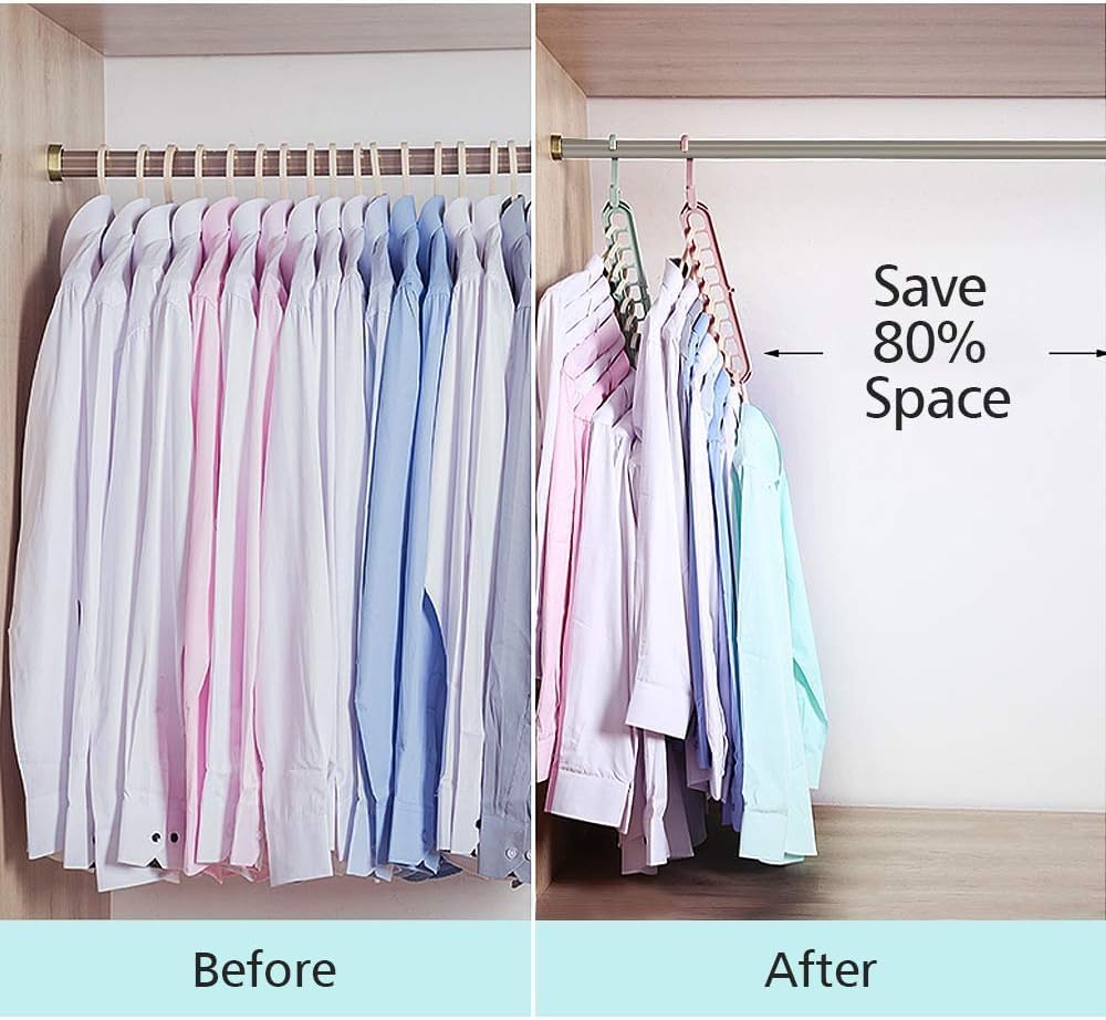 Space Saving 9 in 1 Hanger- .g