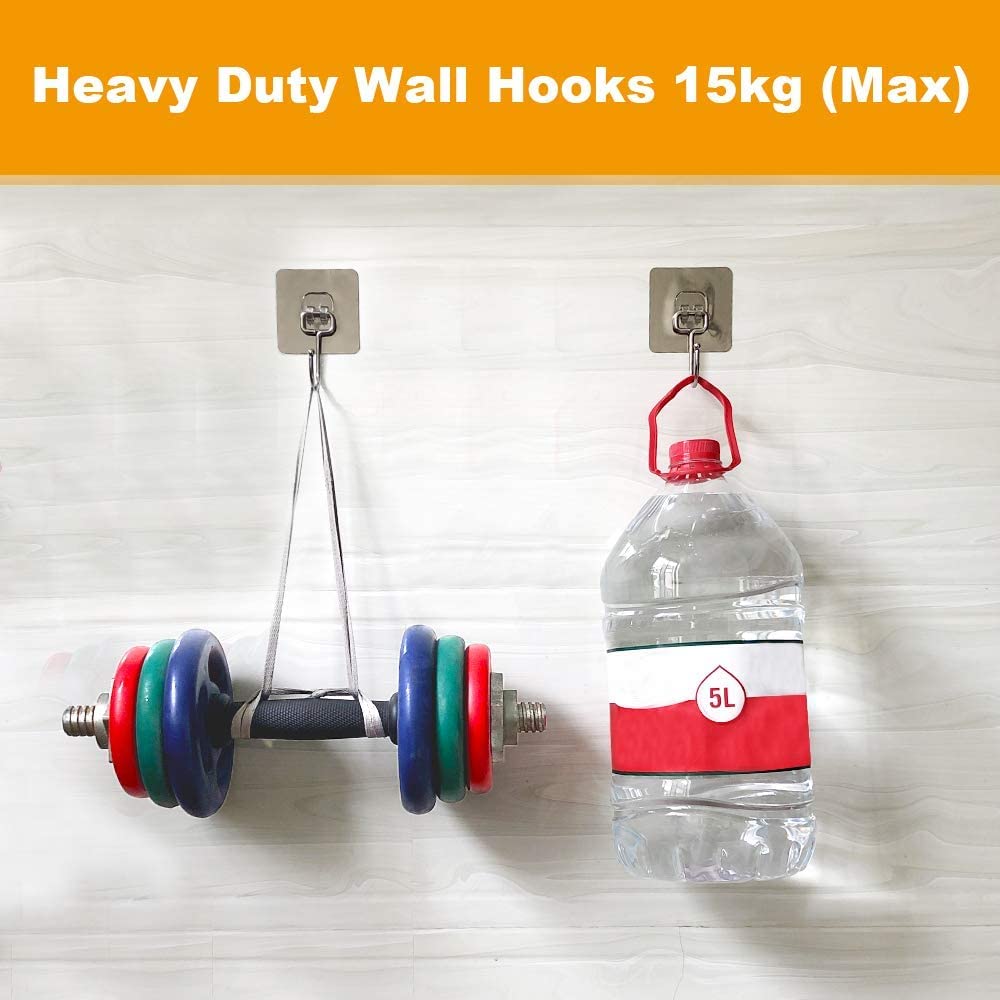 Premium Adhesive -Golden Hanger Hooks .f