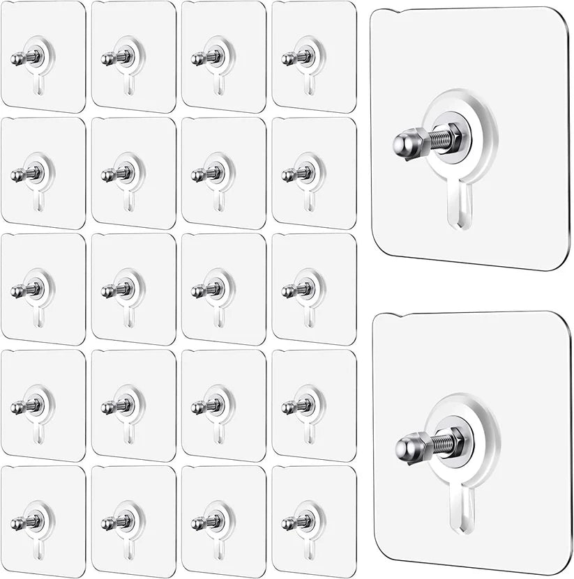 5 Pieces Adhesive wall Hooks Free