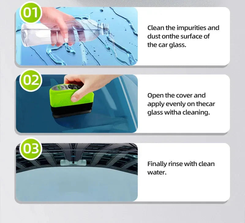Car Windshield Oil Film Cleaning Brush -.g