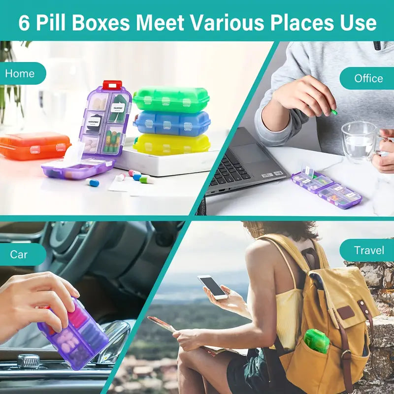 Recommended by Doctors 7-Day Pill Organizer - Dustproof & Moisture-Proof (BUY 1 GET 1 FREE).g