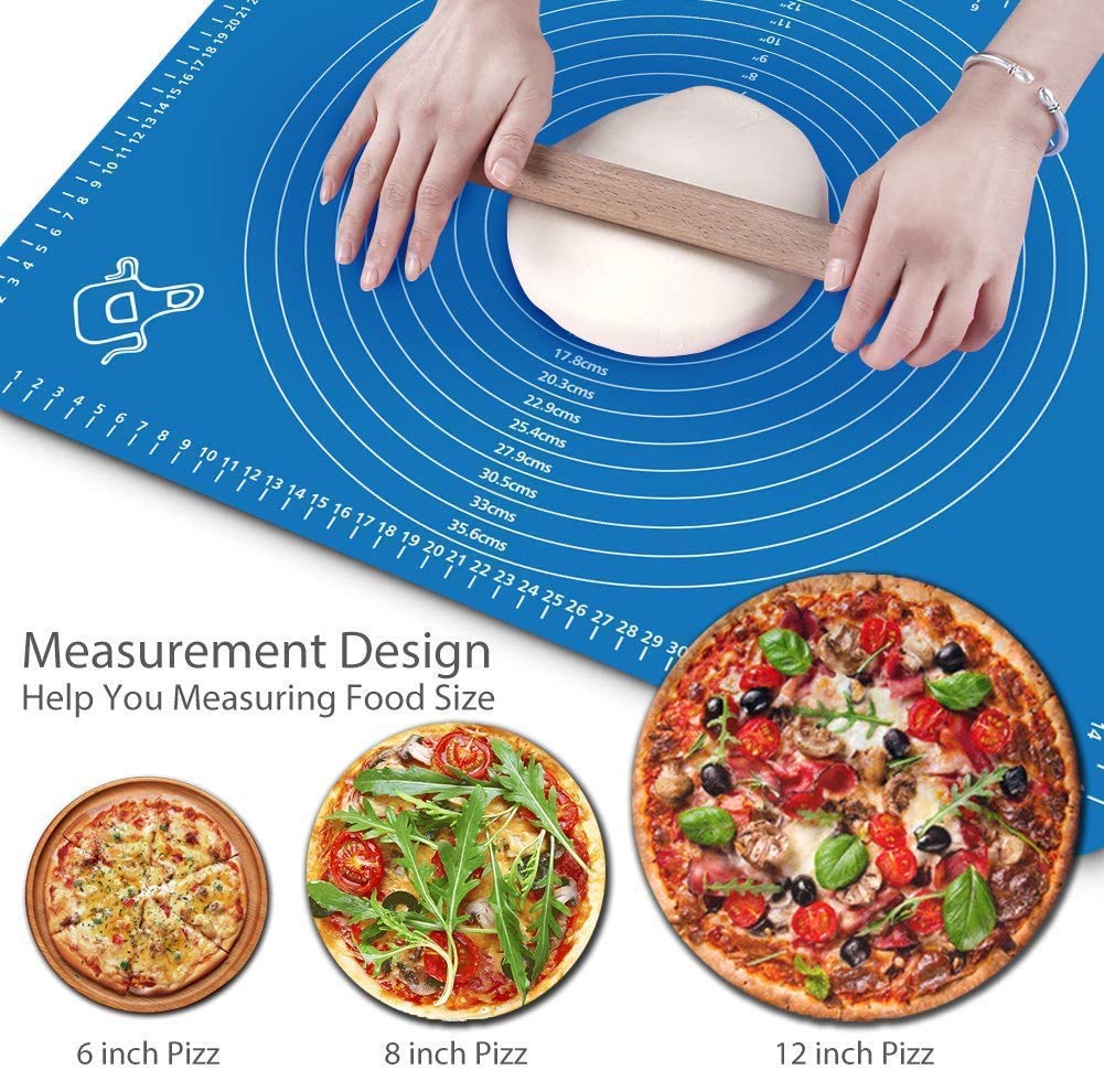 Silicone Roti & Baking Mat- With Measurements