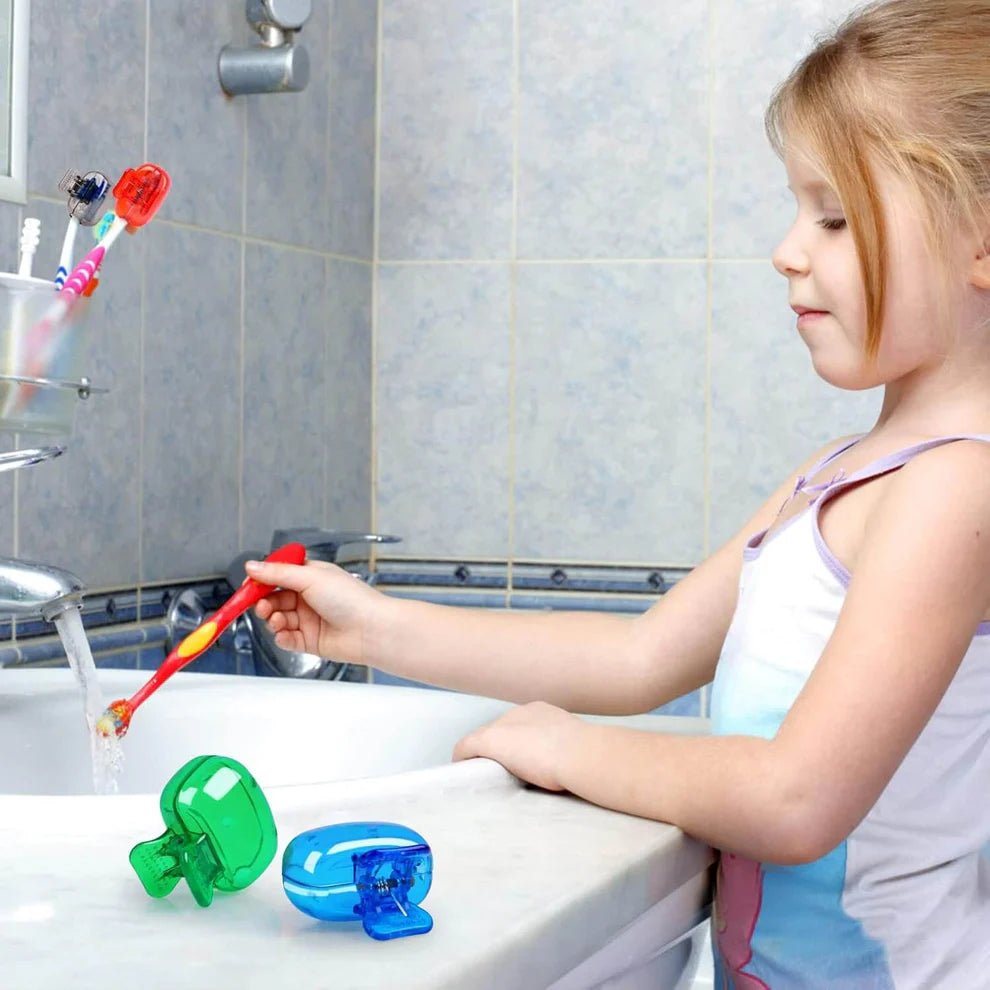 Germ Protector Cap Cover for Tooth Brush - .f