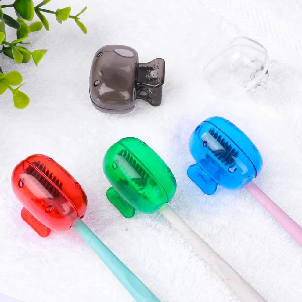 Germ Protector Cap Cover for Tooth Brush - .f