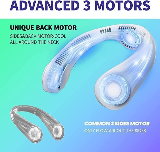 AirCool Wearable Fan- Rechargeable