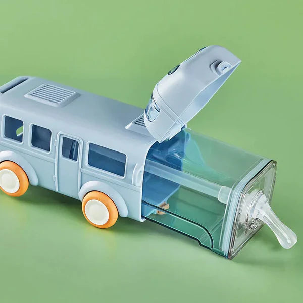 BUS Water Bottle For Kids- Play & Drink