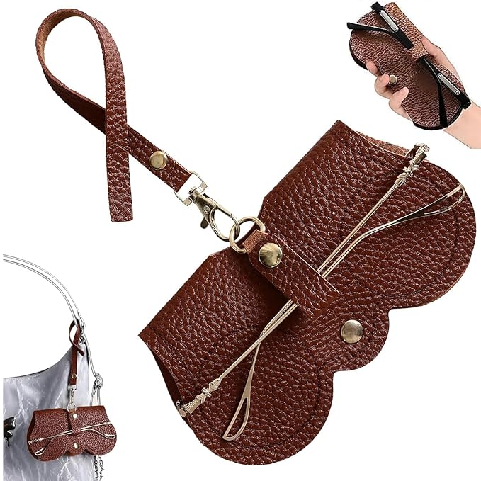 Portable Sunglasses & Eyeglasses Case Pouch – Soft Protective Cover