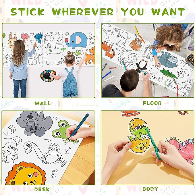 Drawing Roll for Kids- Sticker 300x30 cm-g.