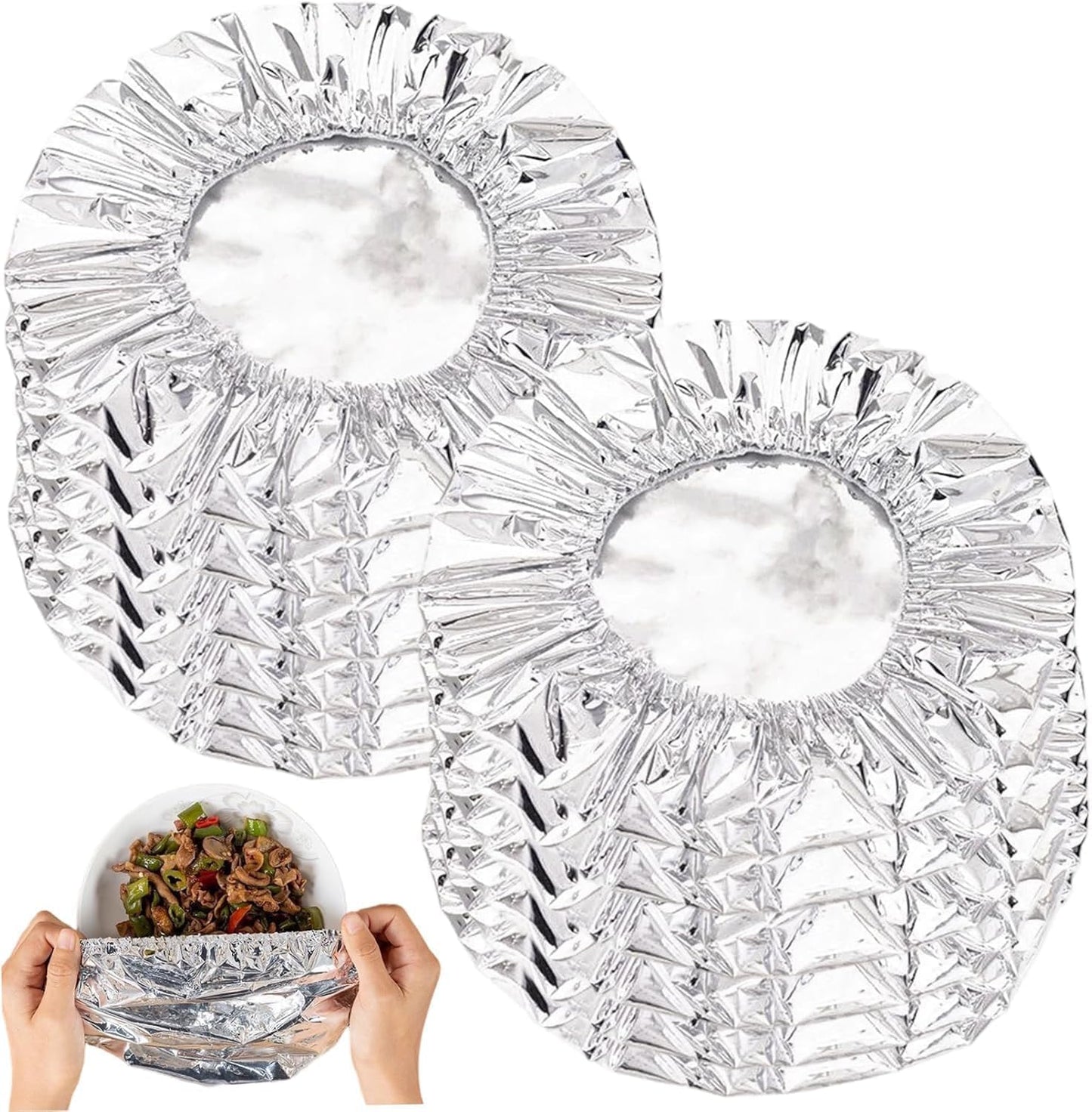 Aluminium Food Cover Foil Wraps- Stretchable & Reusable-.g