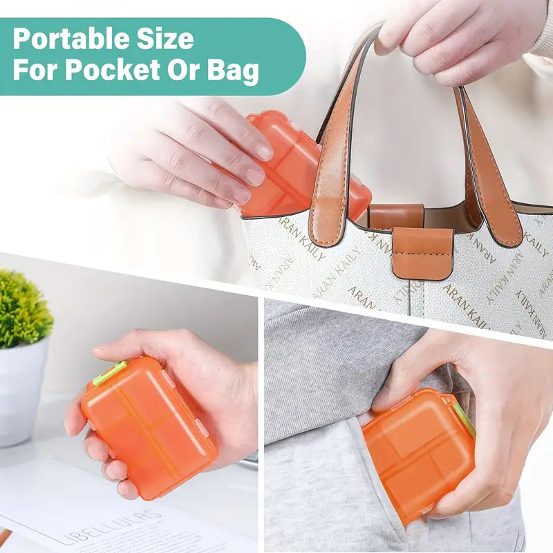 Recommended by Doctors 7-Day Pill Organizer - Dustproof & Moisture-Proof (BUY 1 GET 1 FREE).g