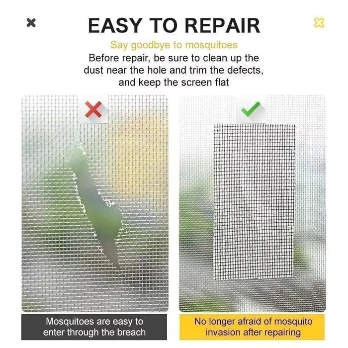 Magic Window Screen Repair Roll- Fix broken Mesh Windows.g