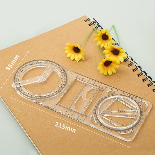 Multifunctional Geometric Ruler - All in one (Buy 1 Get 1 Free) .f