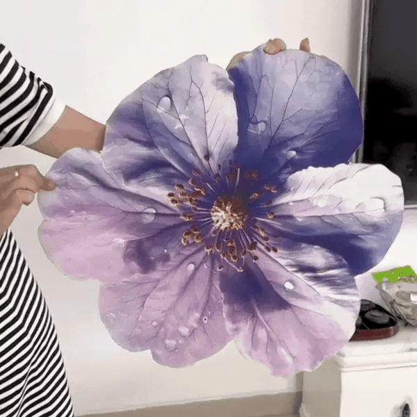 Absorbent Flower Countertop Mat for Kitchen – Quick Dry Dish & Spill Mat: g