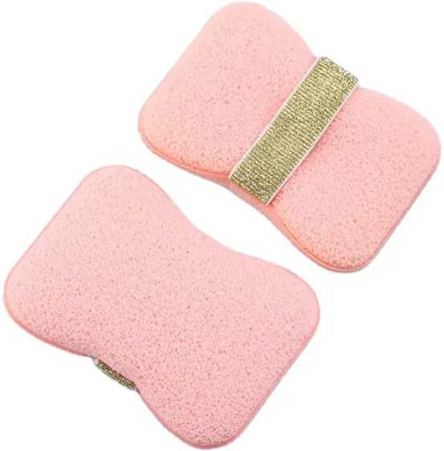 Bath Sponge Loofah – Exfoliating Body Scrubber with Soap Holder & Hand Strap for Smooth Skin: f