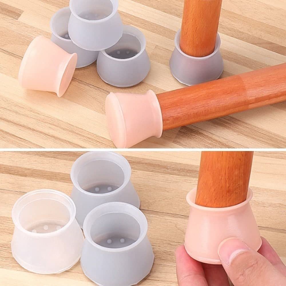Furniture Leg Caps- Easy movement & No more floor scratches.g