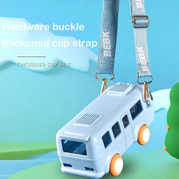 BUS Water Bottle For Kids- Play & Drink