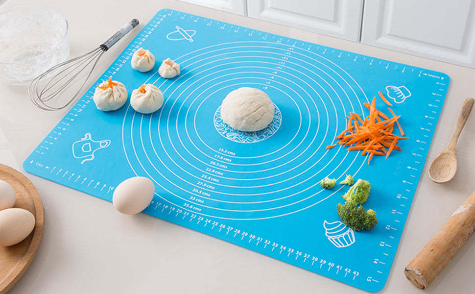 Silicone Roti & Baking Mat- With Measurements