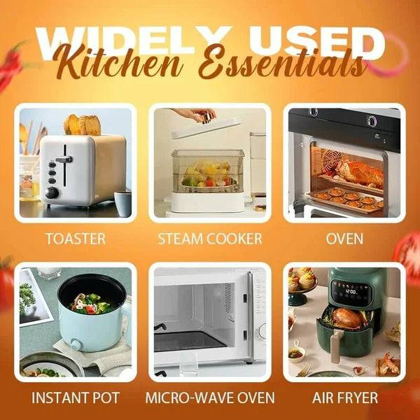 Silicone Reusable Baking Tray- For Air fryer & Oven.g