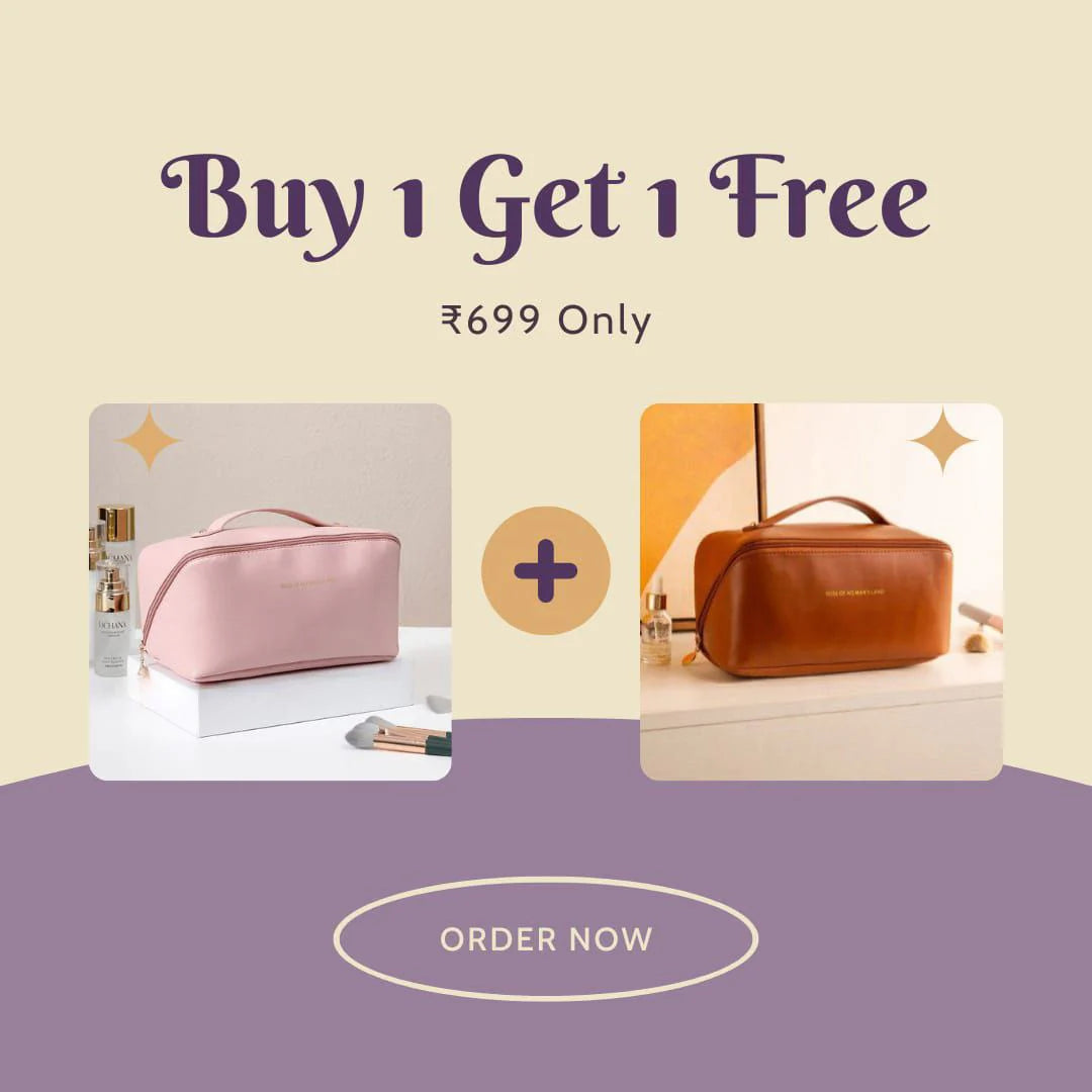 Essential MAKEUP BAG - (Buy 1 Get 1 Free) 😍.f