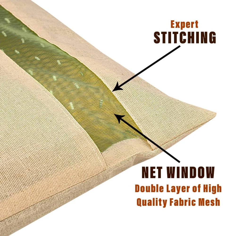 Premium Cotton Saree Covers with ZIP Lock-.g