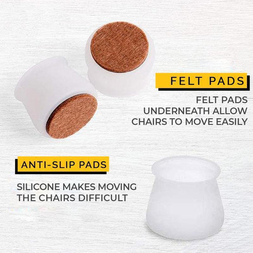 Furniture Leg Caps- Easy movement & No more floor scratches.g