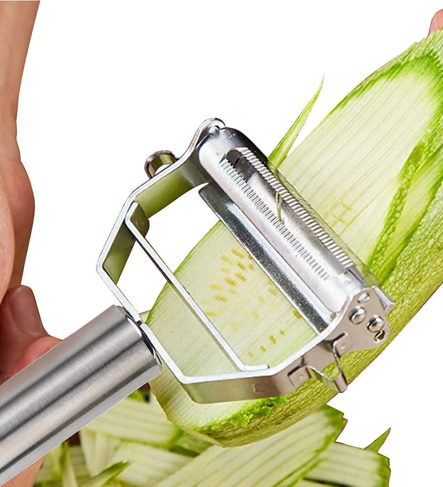 Multipurpose Stainless Steel Vegetable Peeler – Julienne Cutter & Slicer Tool: f