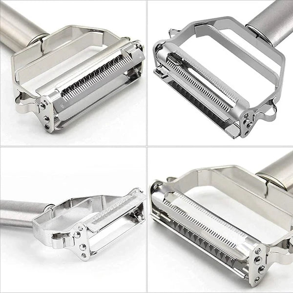 Multipurpose Stainless Steel Vegetable Peeler – Julienne Cutter & Slicer Tool: f