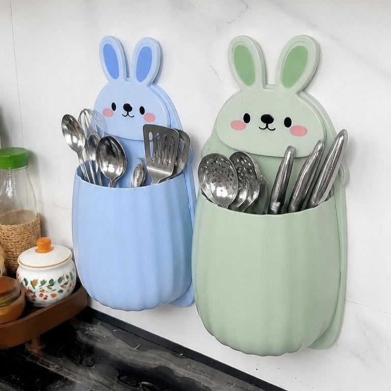 Cute Rabbit Storage Rack – Keep Daily Essentials Organized : f
