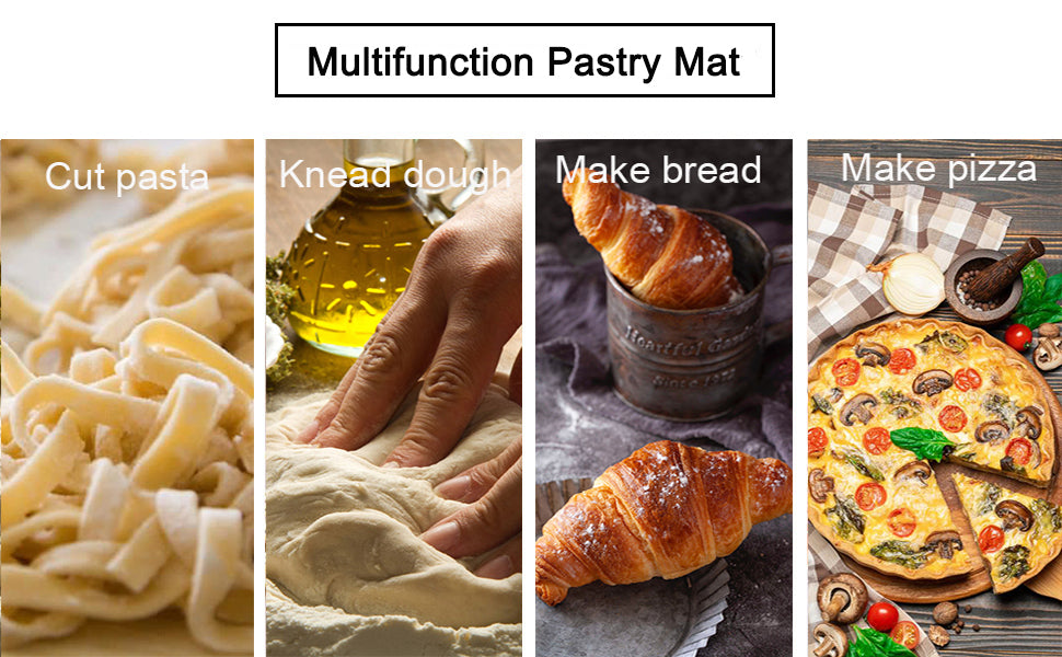 Silicone Roti & Baking Mat- With Measurements