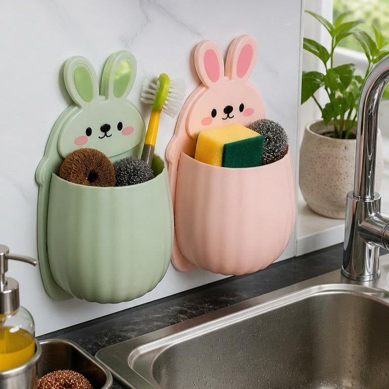 Cute Rabbit Storage Rack – Keep Daily Essentials Organized : f