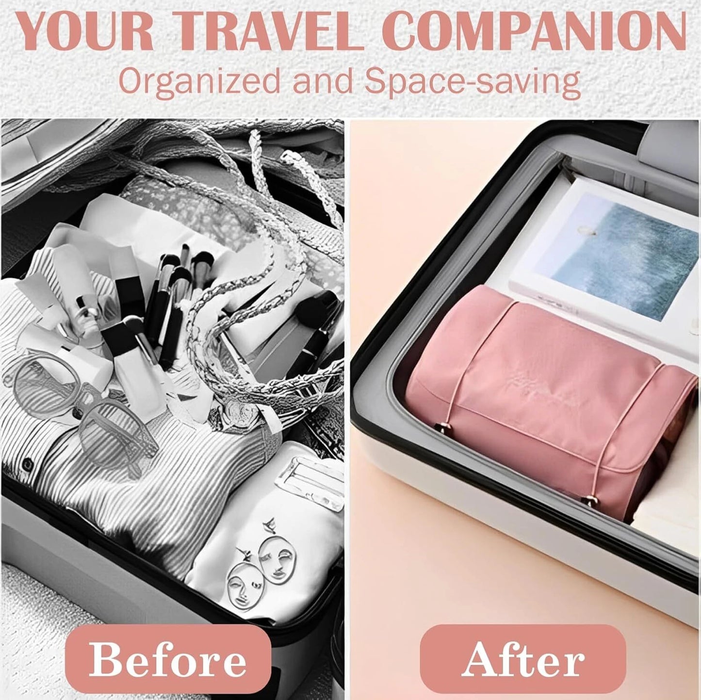 Foldable Makeup Storage Pouch for Cosmetics & Beauty Accessories –: f