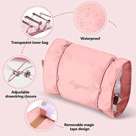 Foldable Makeup Storage Pouch for Cosmetics & Beauty Accessories –: f