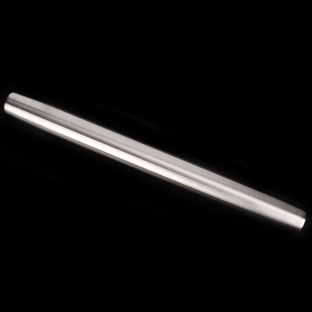 Multipurpose Stainless Steel Rolling Pin | Smooth Dough Roller & Roti Belan :f