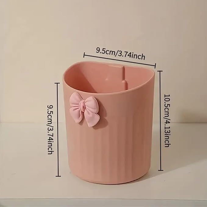 Wall Mounted Storage Basket with Adhesive Hook | Hanging Organizer Cup for Bathroom, Kitchen & Home: f