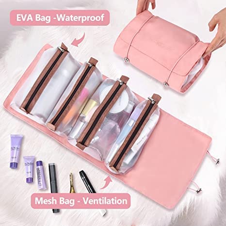 Foldable Makeup Storage Pouch for Cosmetics & Beauty Accessories –: f